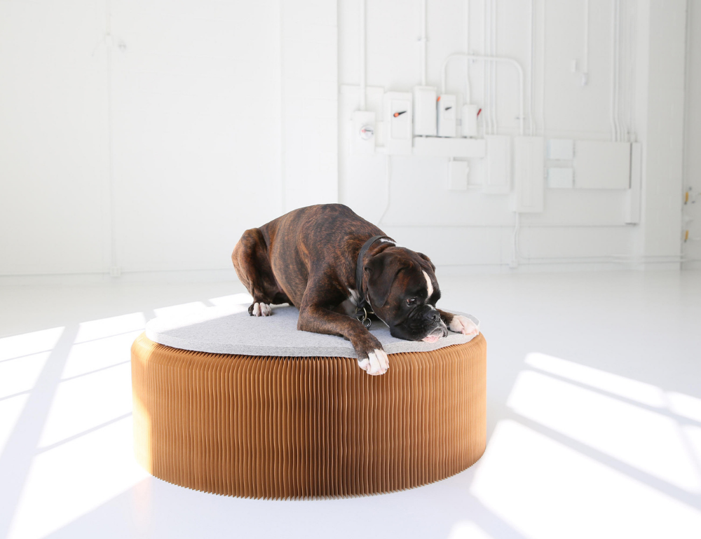 Molo’s Softseating paper stool,