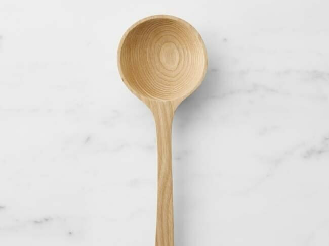 Ash Wood Serving Spoon