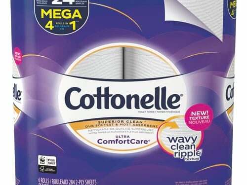 Cottonelle tissue
